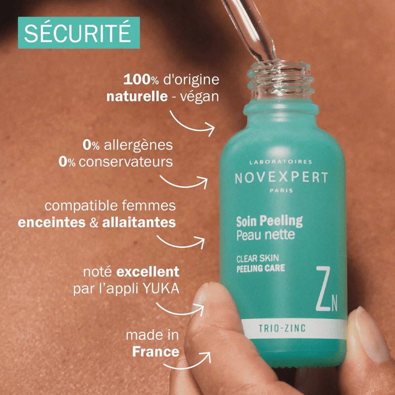 NOVEXPERT SOIN PEELING PEAU NETTE 30ML