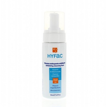HYFAC MOUSSE NETTOYANTE EXFOLIANTE 150ML