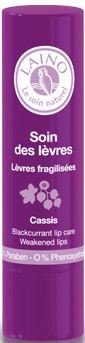 LAINO SOIN DES LEVRES FRAGILISEES GOUT CASSIS 4G