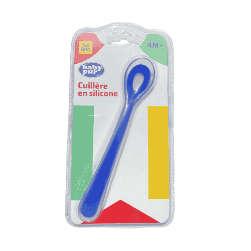 BABY PUR CUILLERE EN SILICONE 4M+ PS001