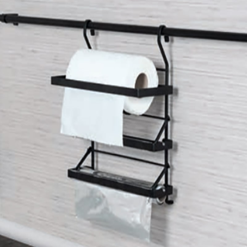 PORTE 3 ROULEAUX NOIR