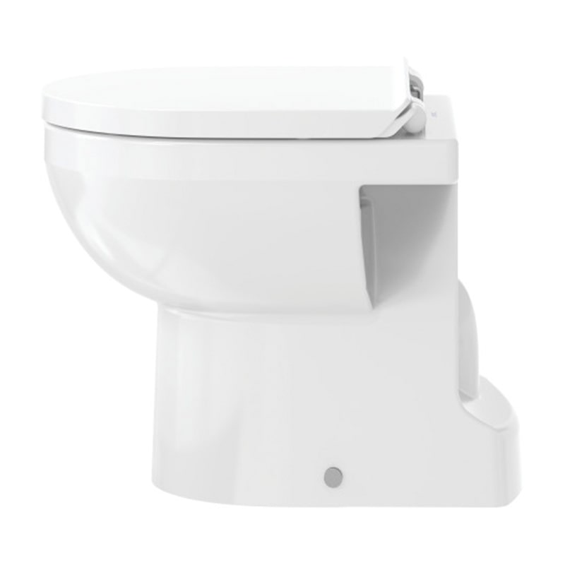 ABATTANT BLANC DURASTYLE RIMLESS AVEC AMORTISSEUR