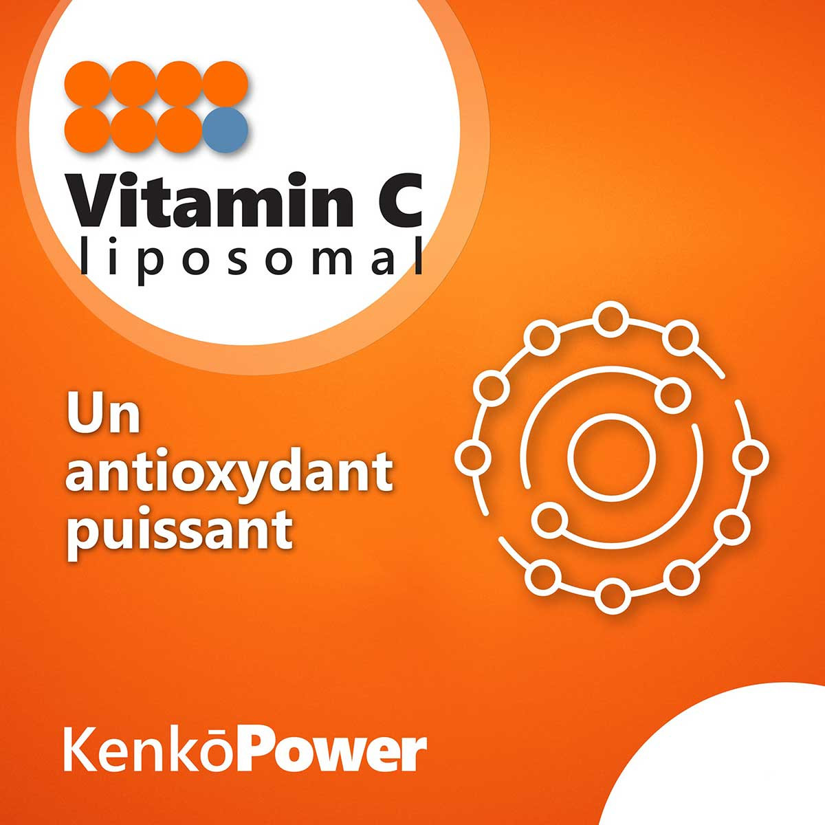 KenkoPower - Vitamine C Liposomal - 30 gélules