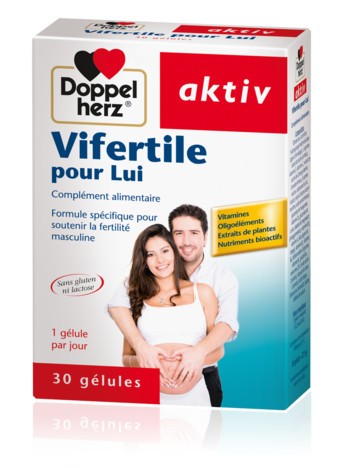 Doppel herz aktiv - Vifertile pour Lui - 30 gélules