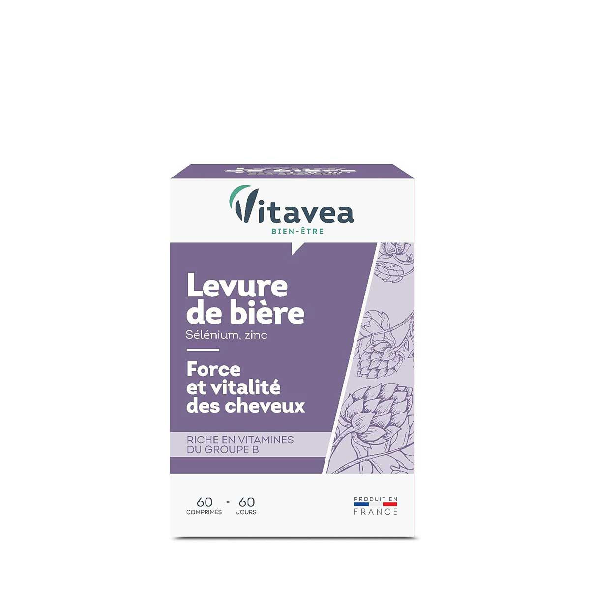 Vitavea - Complément alimentaire - levure de bière - 60 comprimés