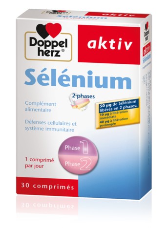 Doppel herz aktiv - Sélénium - 30 comprimés