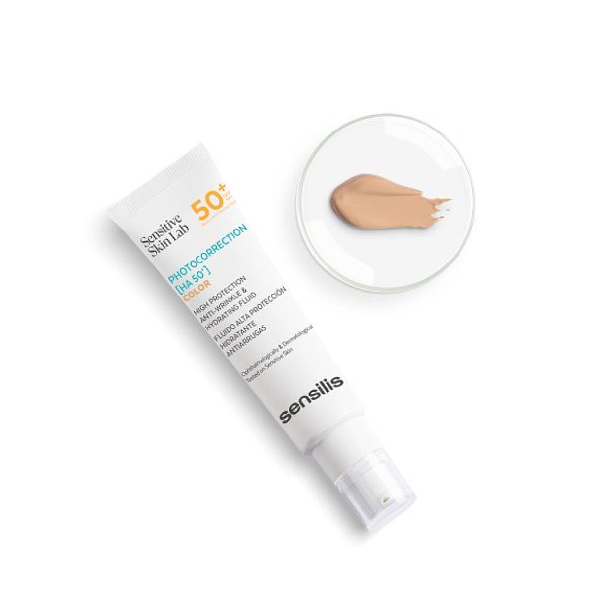 Sensilis Photocorrection color - écran solaire teinté spf50+ - 50ml