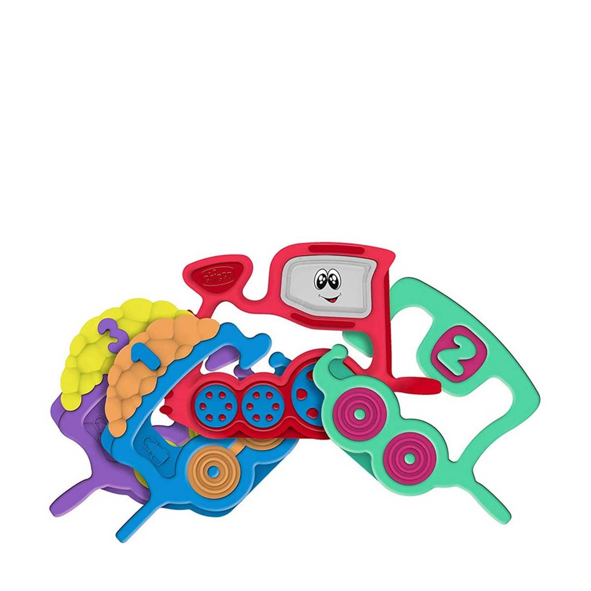 Chicco - Jouet hochet train 123