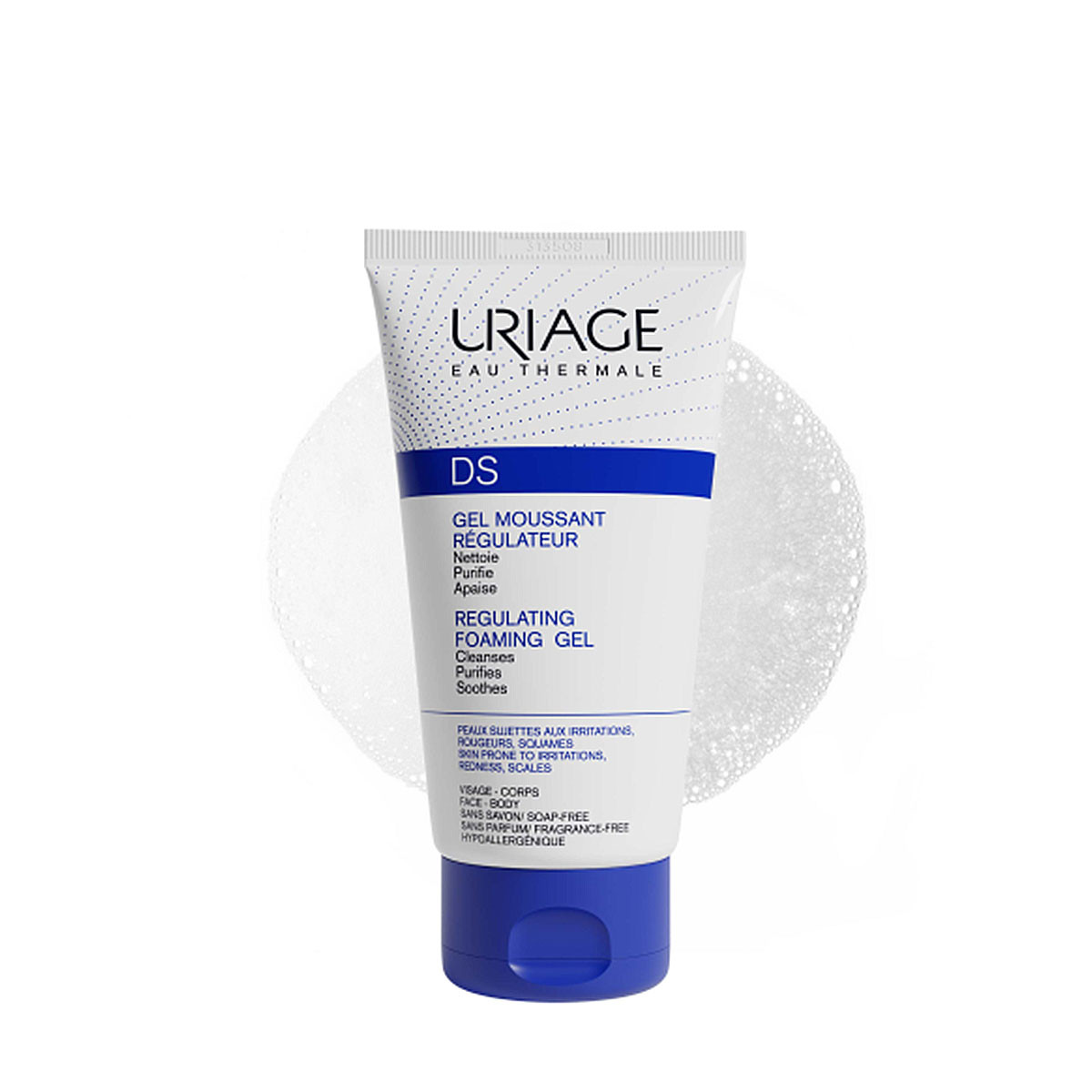 Uriage DS - gel moussant régulateur - 150ml