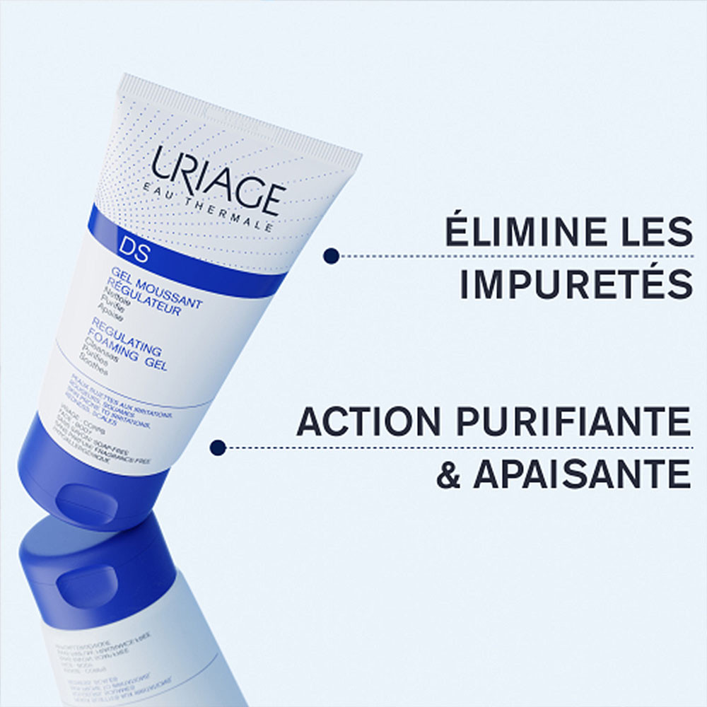 Uriage DS - gel moussant régulateur - 150ml