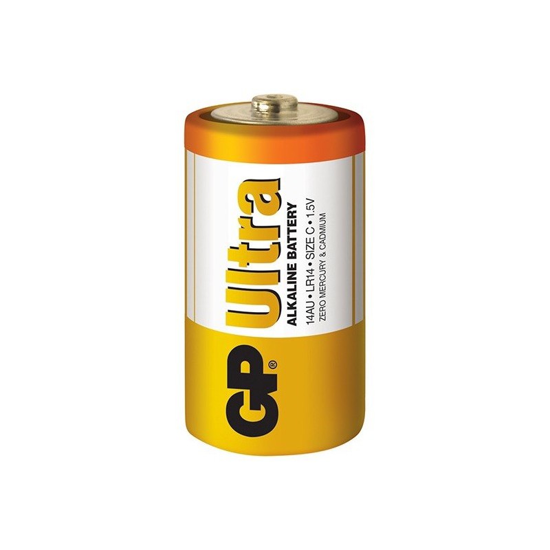 2x Piles GP Ultra Alcaline C LR14