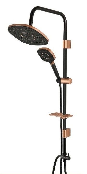COLONNE DE DOUCHE NOIR/BRONZE TLCR1002 DIAMOND