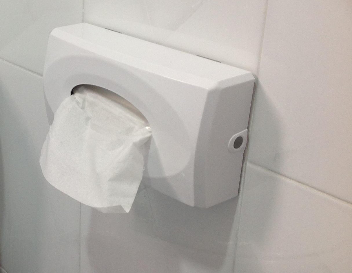 DISTRIBUTEUR DE PAPIER MURAL EN PLASTIQUE STAR SANITAIRE