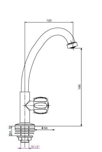 ROBINET VERTICAL SALAKTA SOPAL