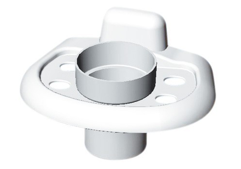 PORTE-BROSSE À DENTS EN PLASTIQUE LUXPLAST