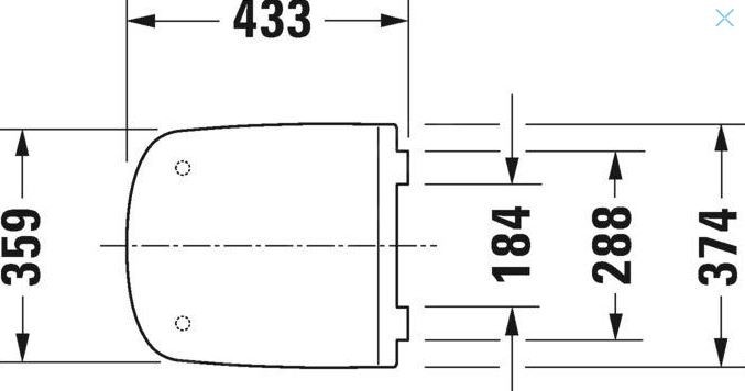 ABATTANT DE TOILETTE SOFTCLOSE BLANC 0063790000 DURASTYLE DURAVIT