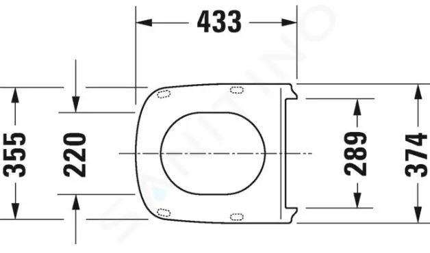 ABATTANT DE TOILETTE SOFTCLOSE BLANC 0063790000 DURASTYLE DURAVIT