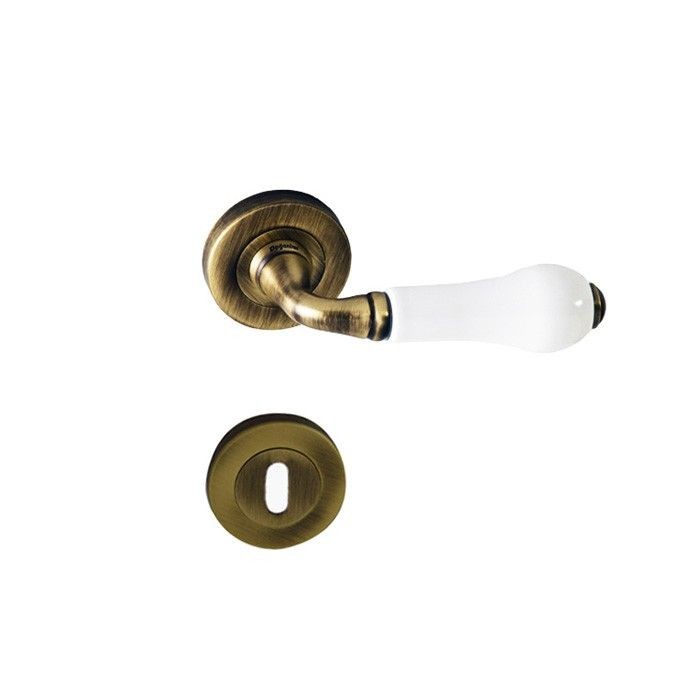 POIGNÉE DE PORTE BAHAR PETIT TROU BRONZE DOGANLAR