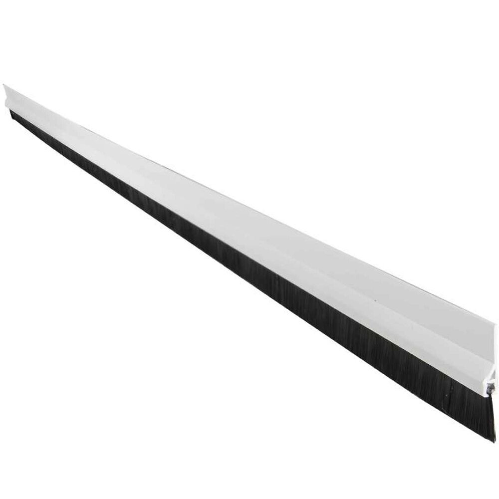 BAS ADHÉSIF DE PORTE AVEC BROSSE BLANC 1M SEAL