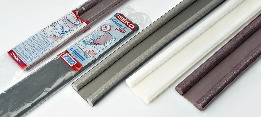BOURRELET DOUBLE BOUDINS 950MM MARRON GEKO