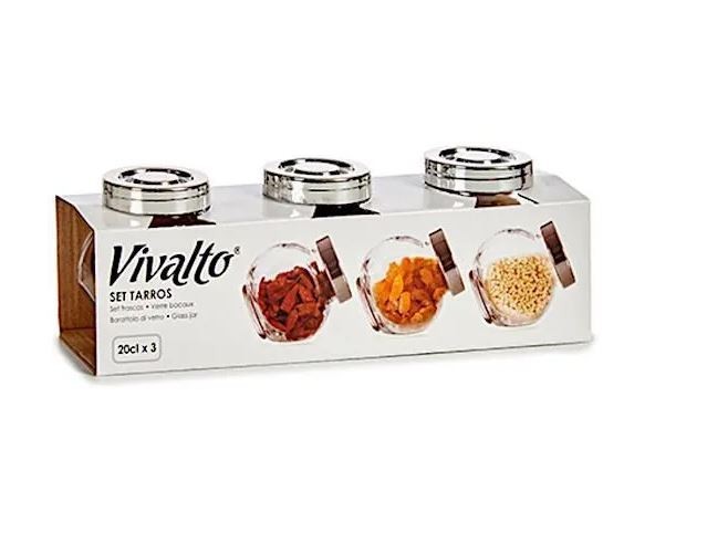 LOT DE 3 PORTES EPICES VIVALTO