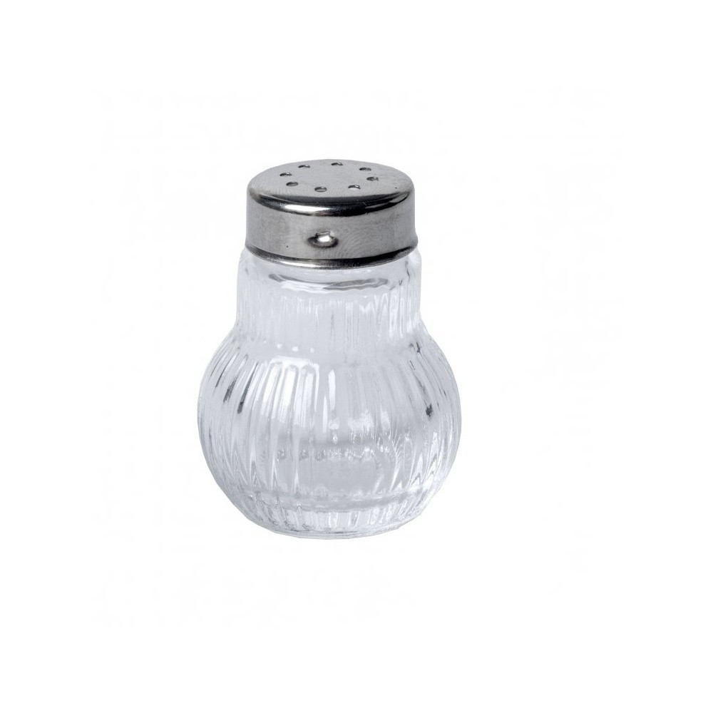 SALIÈRE OU POIVRIÈRE EN VERRE FACKELMANN