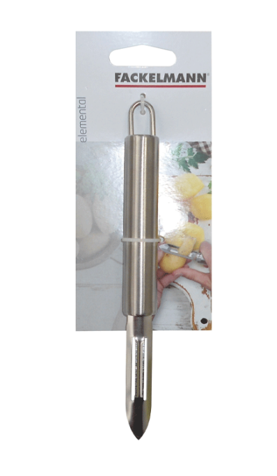 ÉPLUCHEUR DE LÉGUMES/FRUITS EN INOX 19CM FACKELMANN