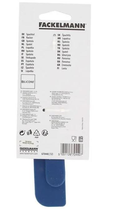 SPATULE SILICONE LARGEUR 3.5CM FACKELMANN