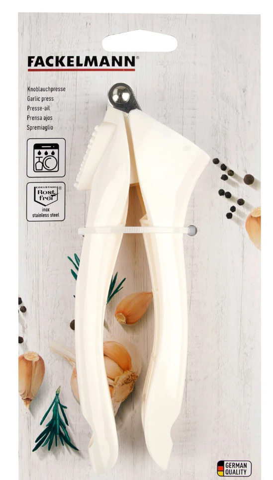 PRESSE-AIL EN PLASTIQUE BLANC FACKELMANN