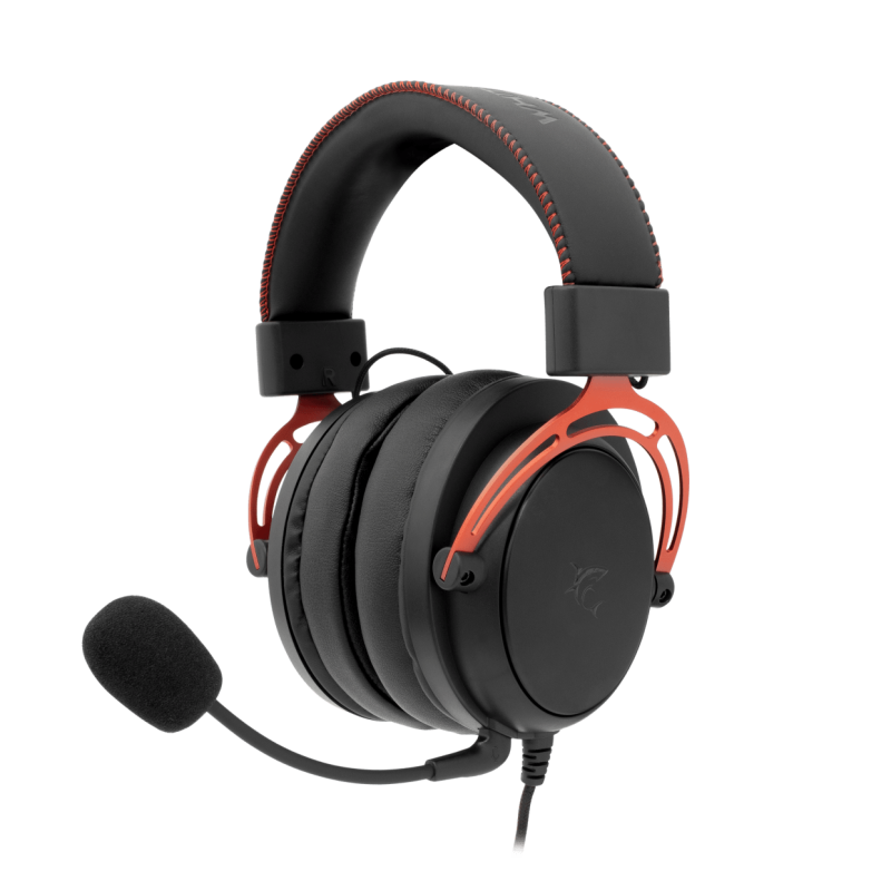 Casque Gaming White Shark GORILLA GH-2341 / Noir et Rouge