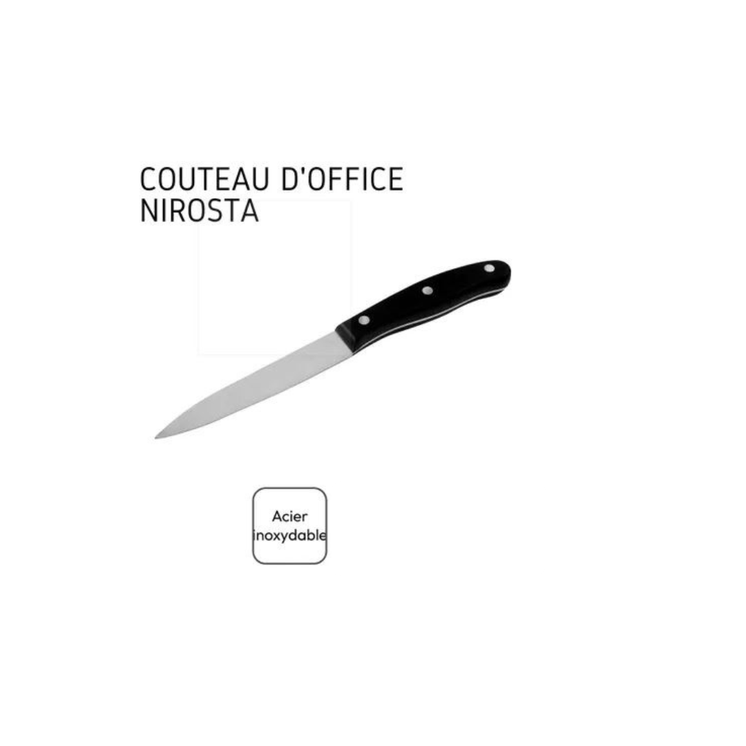 COUTEAU D'OFFICE UNIVERSEL FIT 22CM NIROSTA