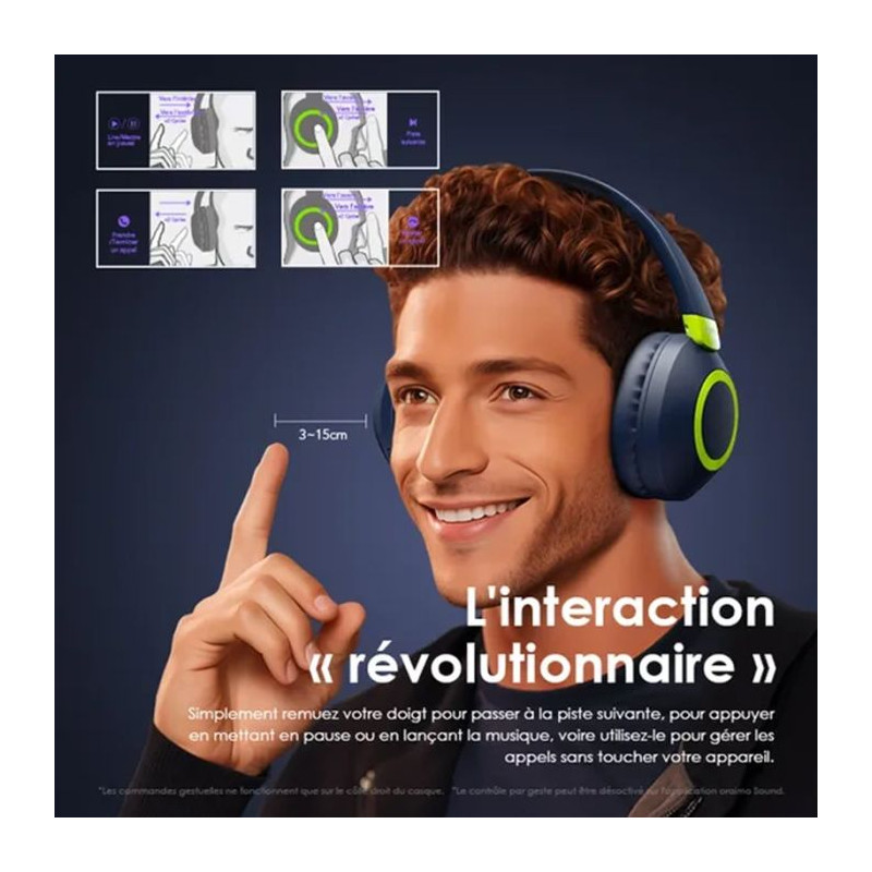 Casque Sans Fil ORAIMO OHP-610S - Noir