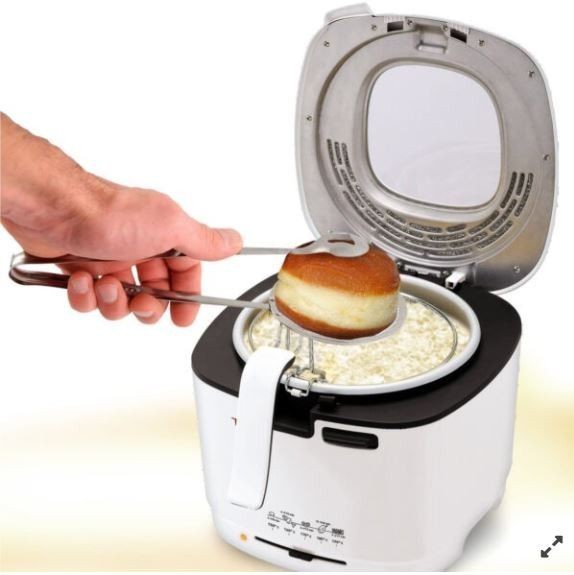 PINCE À FRITURE 2EN1 INOX ZENKER