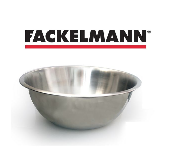BOL À MÉLANGER EN ACIER INOXYDABLE Ø34CM FACKELMANN