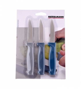 LOT DE 3 COUTEAUX DE CUISINE FACKELMANN