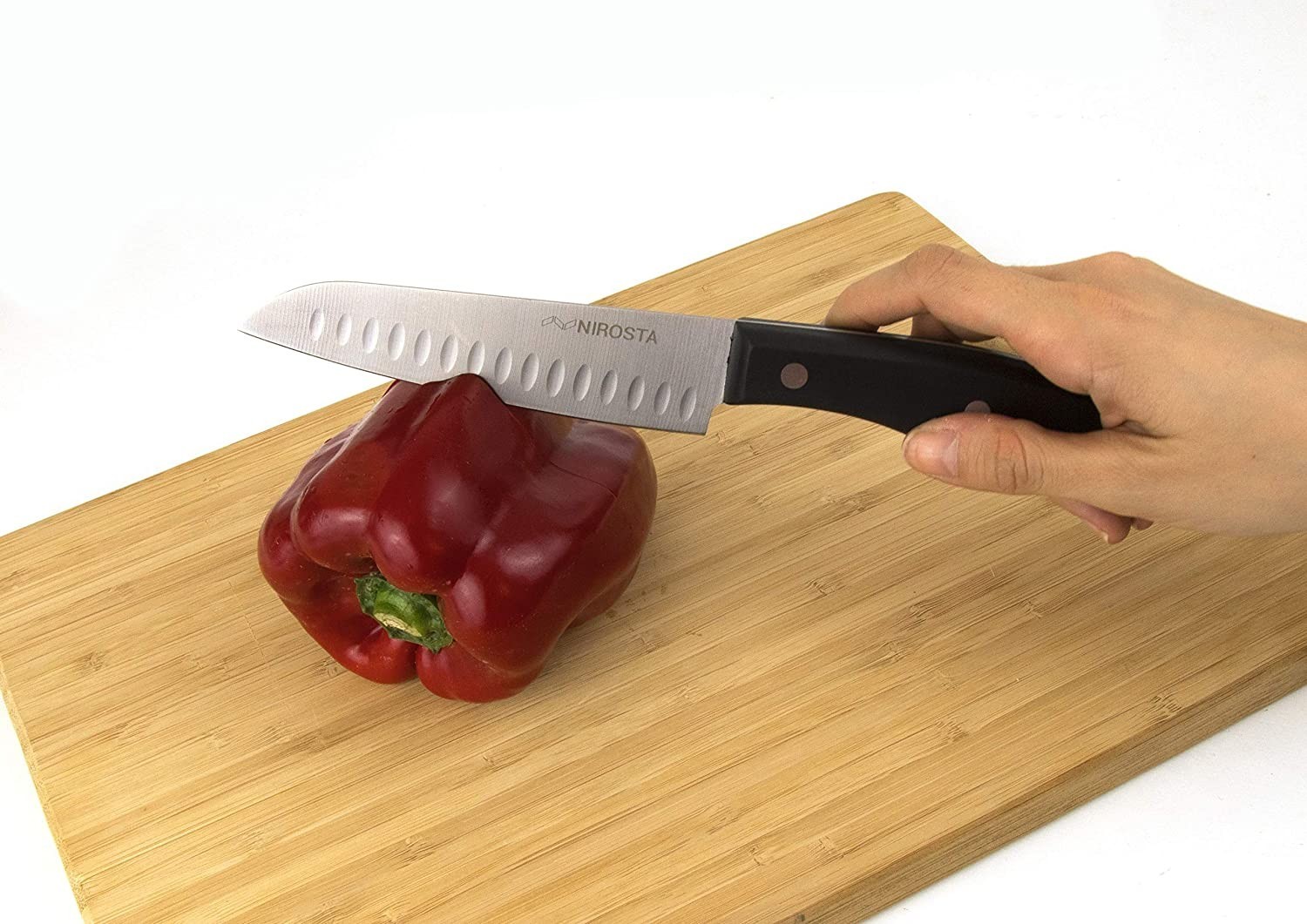 COUTEAU SANTOKU 26CM NIROSTA