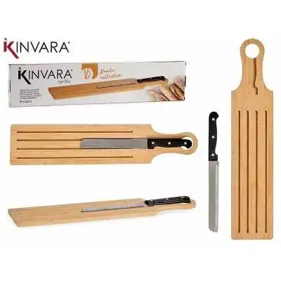 PLANCHE À DÉCOUPER À PAIN AVEC COUTEAU KINVARA