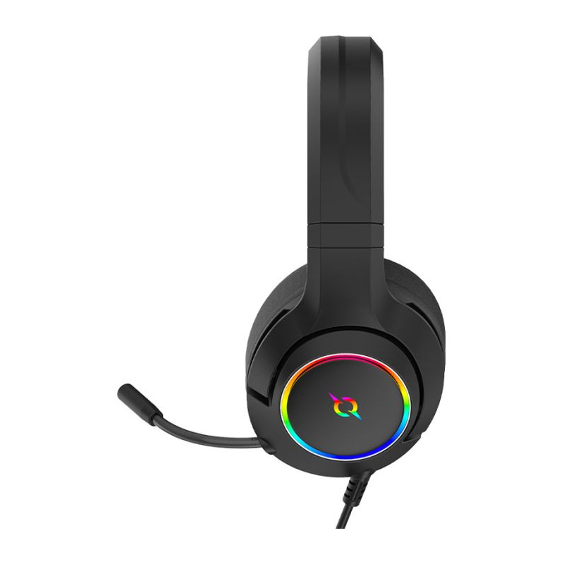 MICRO CASQUE GAMER FILAIRE AQIRYS VEGA RGB  / NOIR