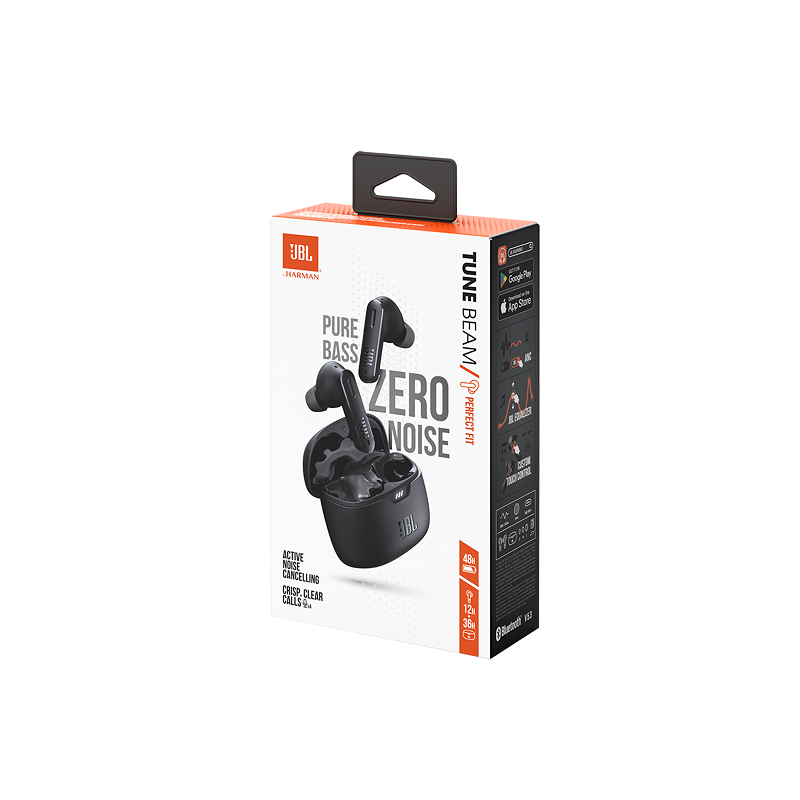 ÉCOUTEURS SANS FIL JBL EARBUDS TUNE BEAM / Noir