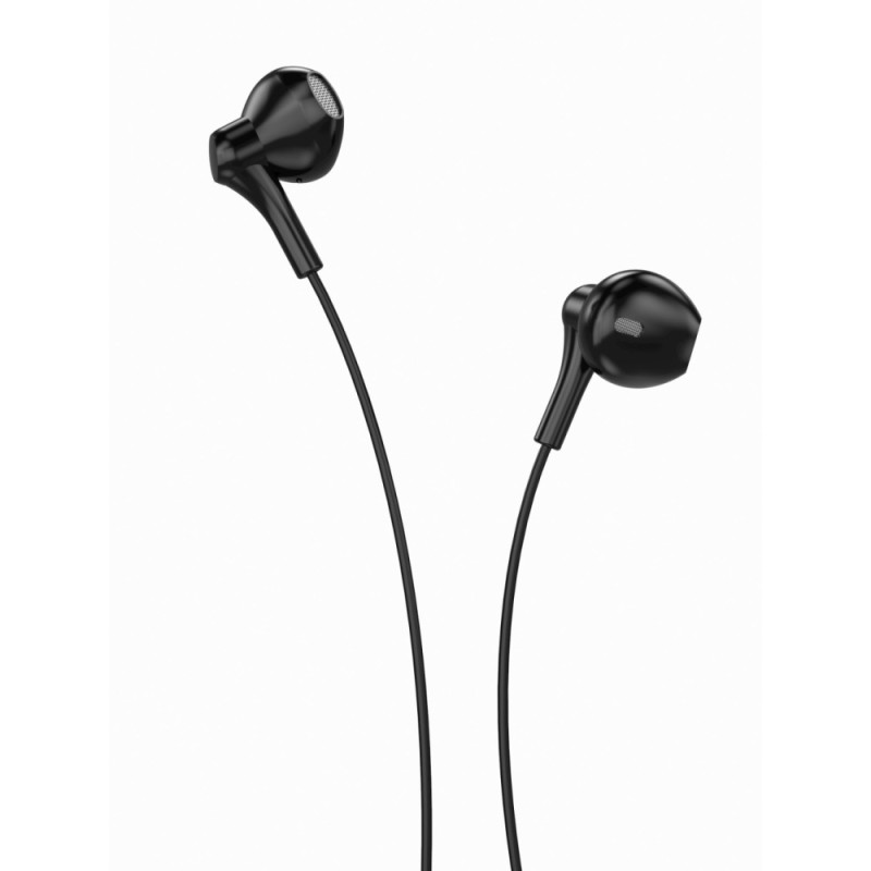 Écouteurs filaires XO EP39 jack 3,5 mm noir