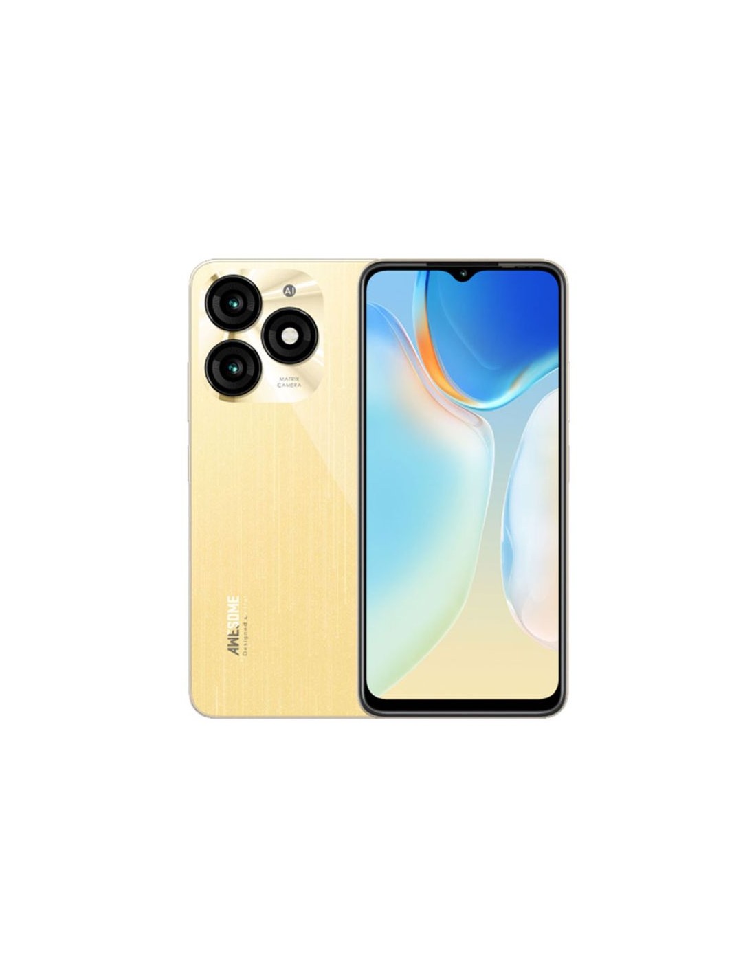 Smartphone ITEL AWESOME A70 4GO 64 GO - Gold