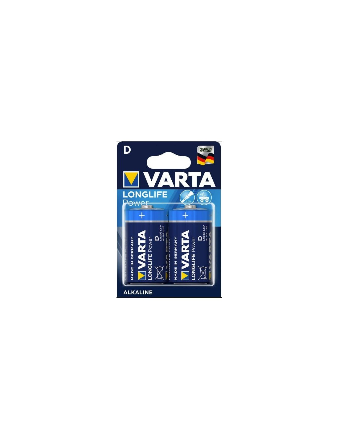 Pile VARTA longlife power LR20 BP2