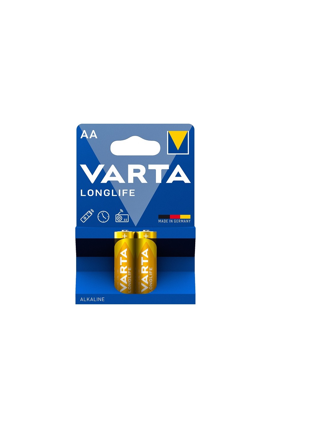 2x Piles AA Varta LongLife LR6BP2