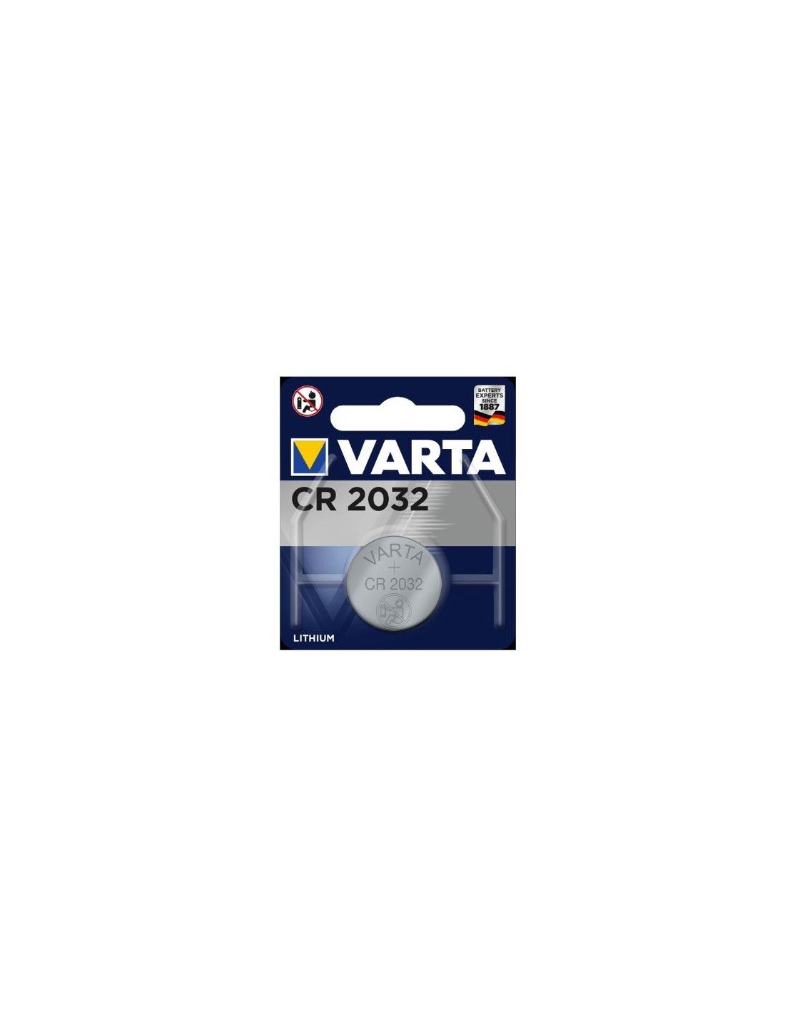 Pile VARTA Bouton LITHIUM CR2032