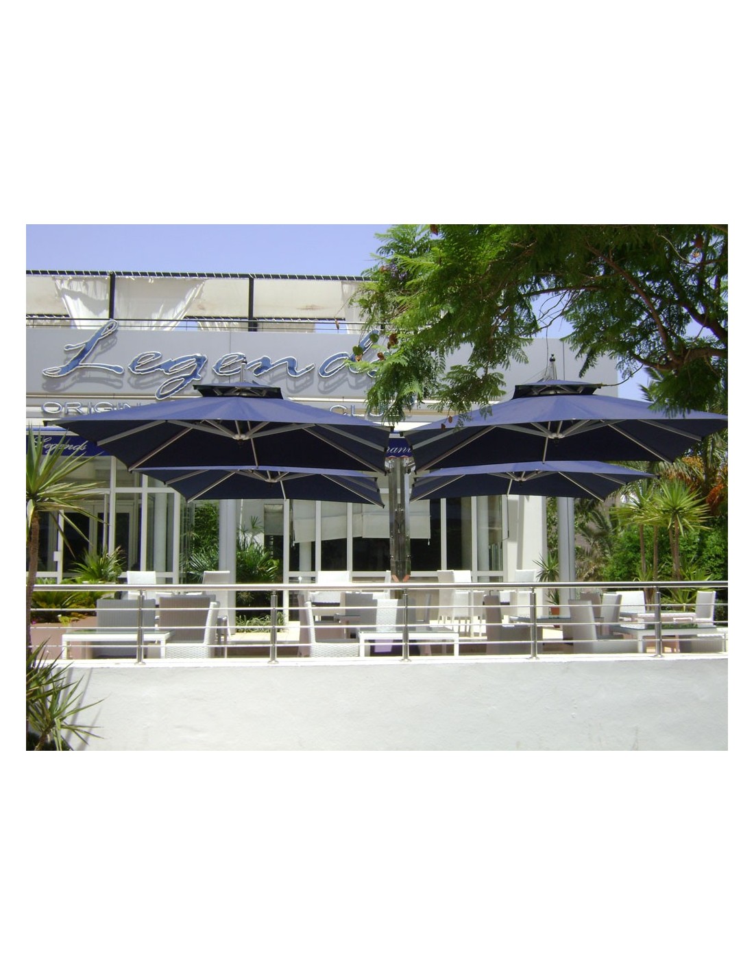 Parasol Quadruple Excentré 36m² (P-BARBADOS-QE36)