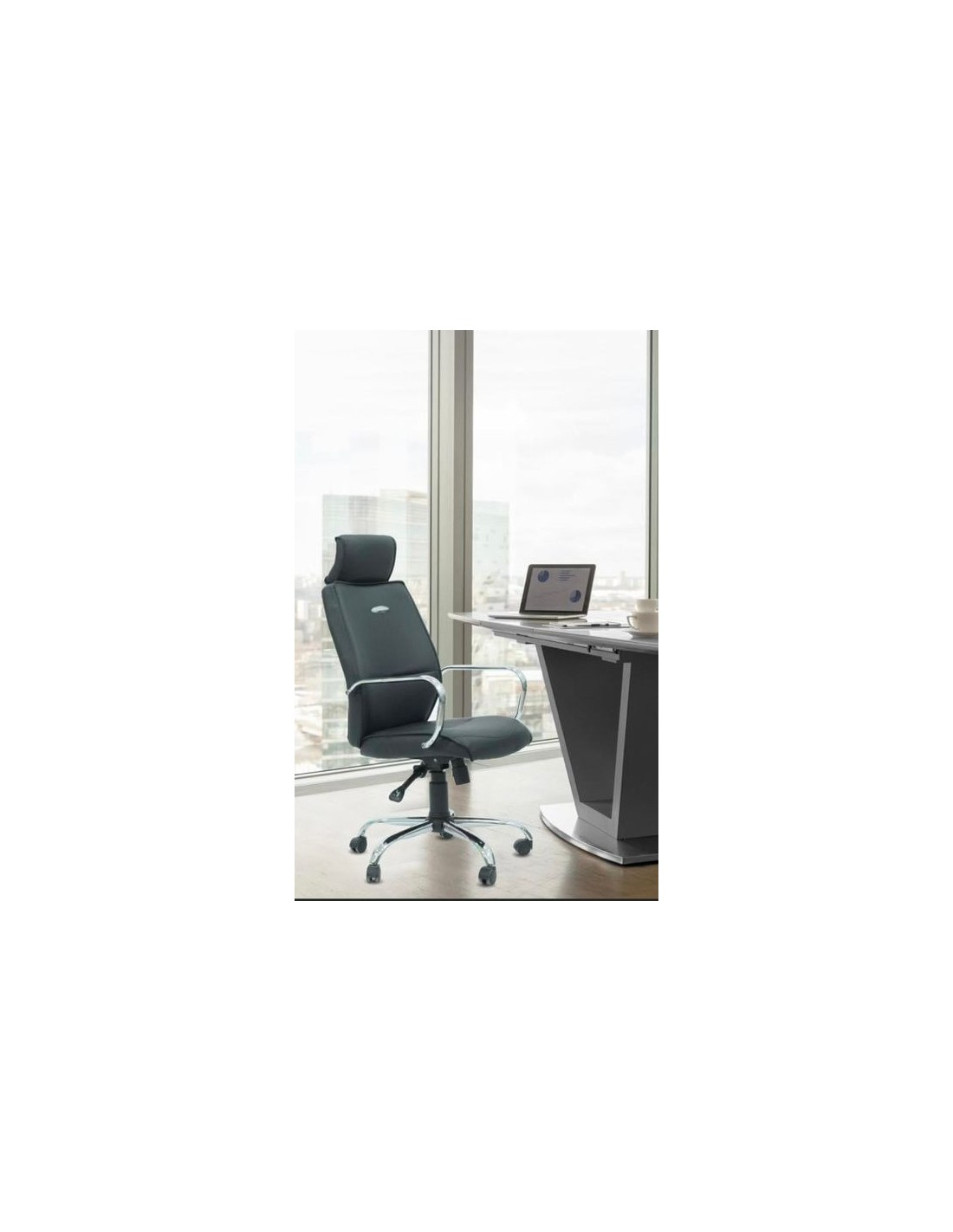 Chaise de bureau OSLO - Noir