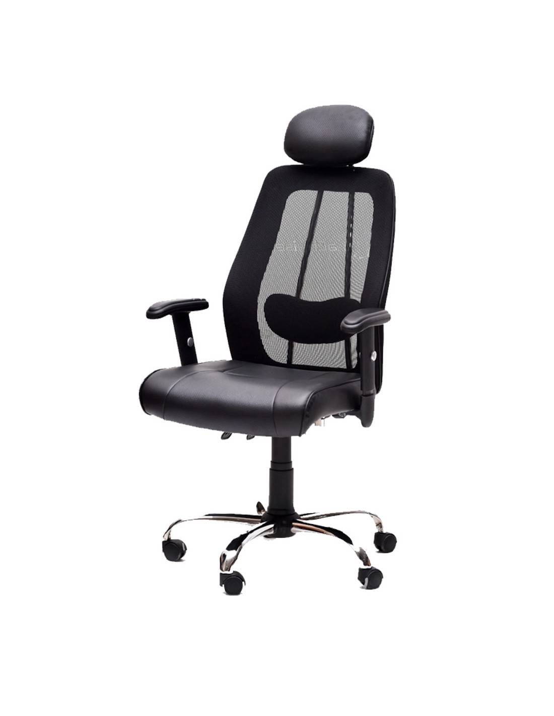 Chaise de bureau BOSTON - Base Noir