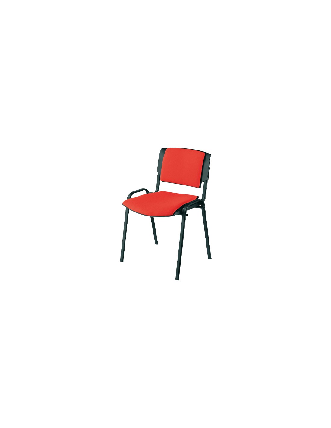 Chaise Visiteur SIGMA Rouge