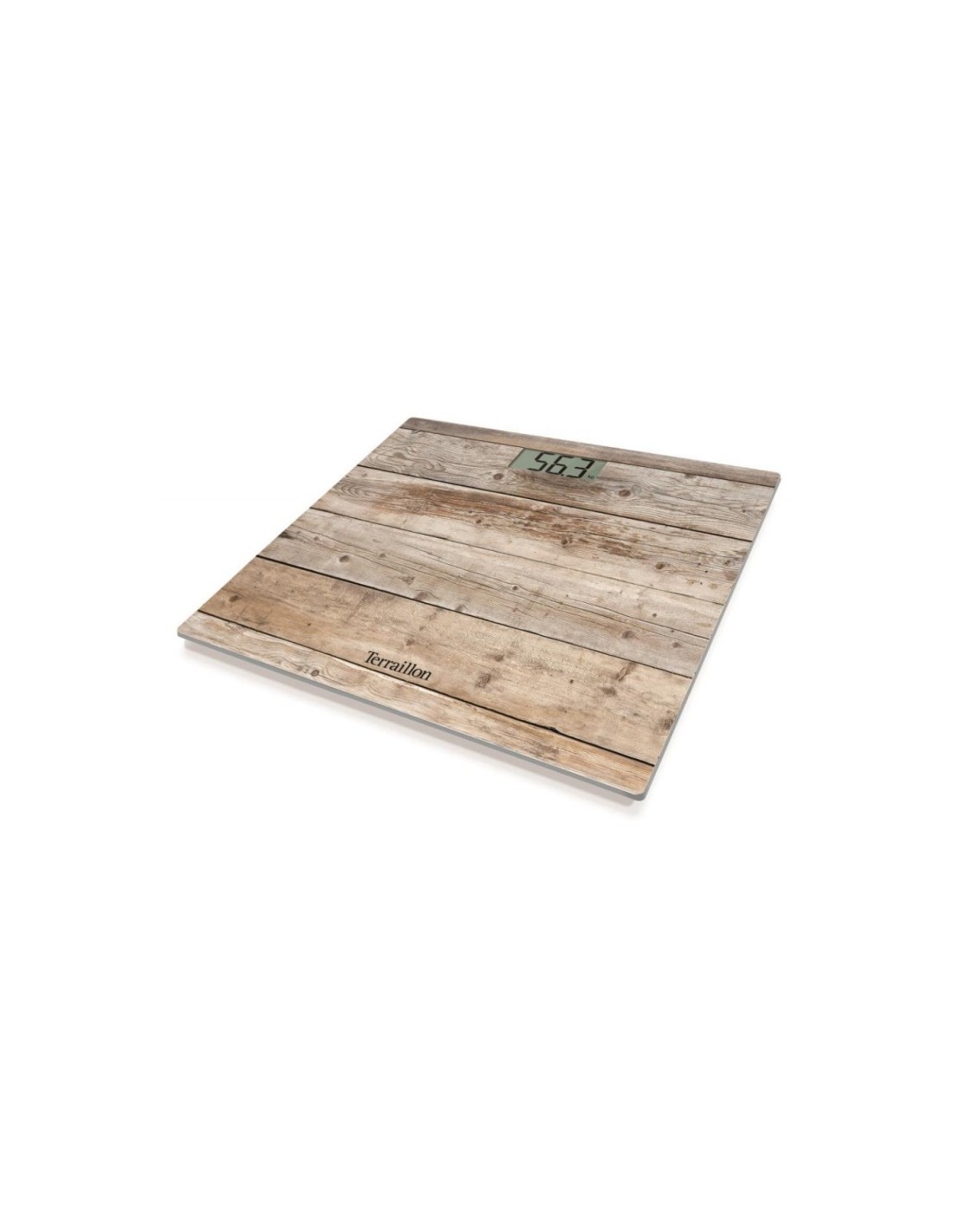 Pèse Personne électronique - Terraillon - Parquet Home Brown (14718)