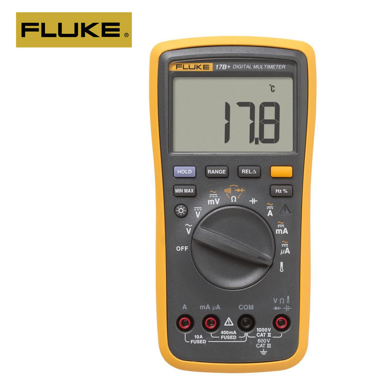 BASIC DIGITAL MULTIMETRE .EMERGING ETA 17B+ FLUKE